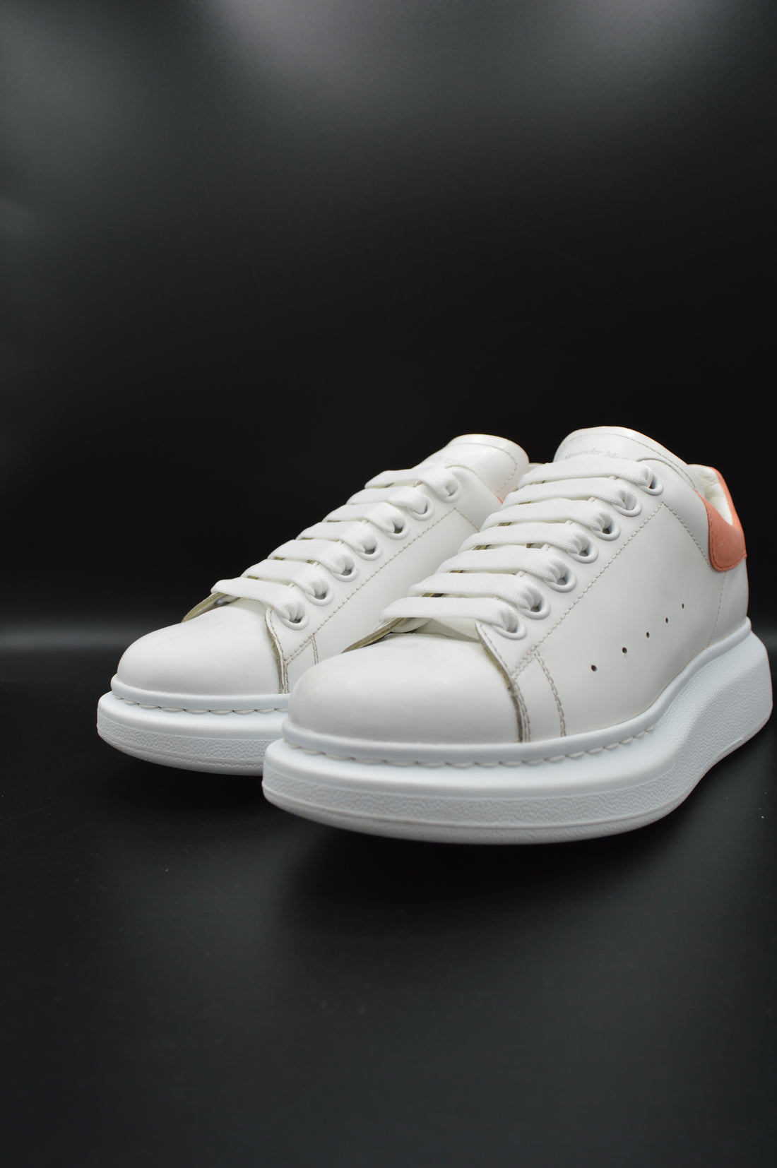 Alexander Mcqueen Oversize blanc/saumon- T38