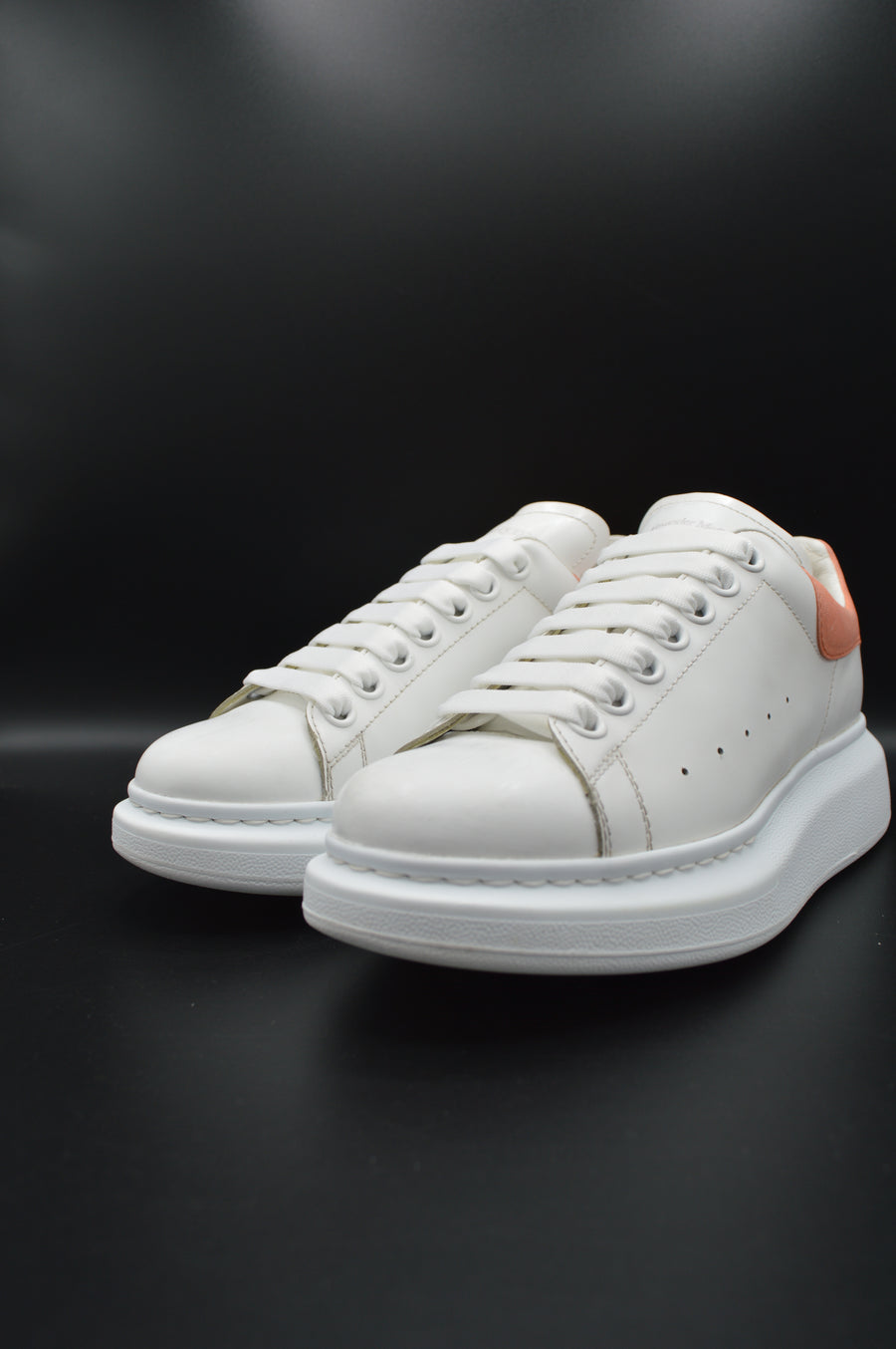 Alexander Mcqueen Oversize blanc/saumon- T38