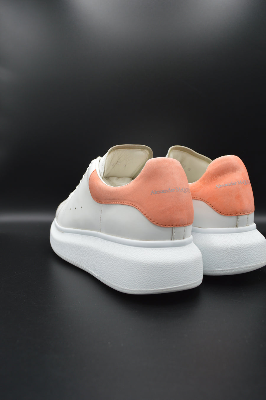 Alexander Mcqueen Oversize blanc/saumon- T38