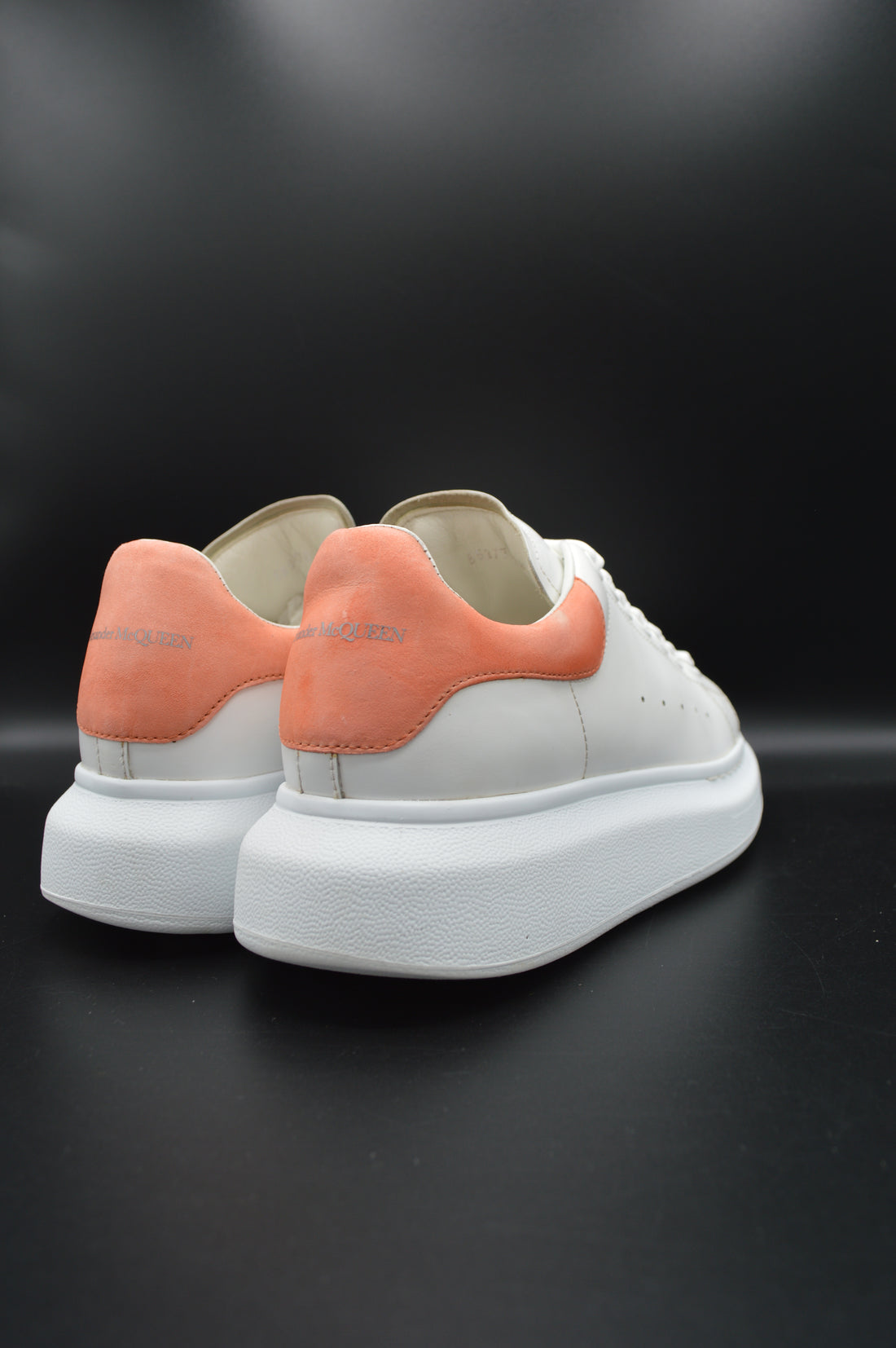Alexander Mcqueen Oversize blanc/saumon- T38
