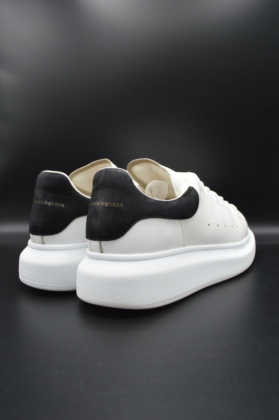 Alexander Mcqueen Oversize blanc/noir - T38