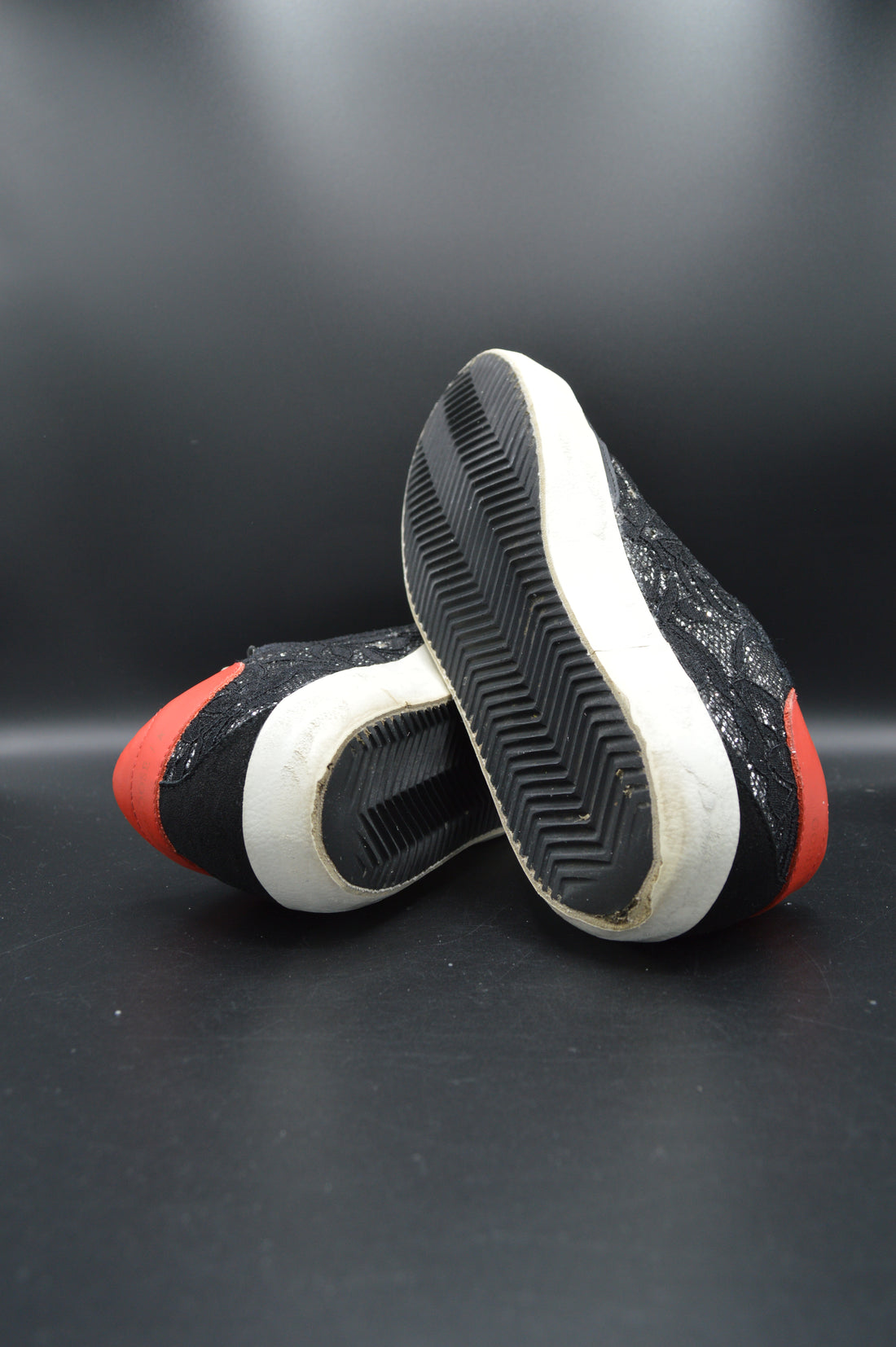 Golden Goose Superstar paillette noir/blanc/rouge/gris - T36