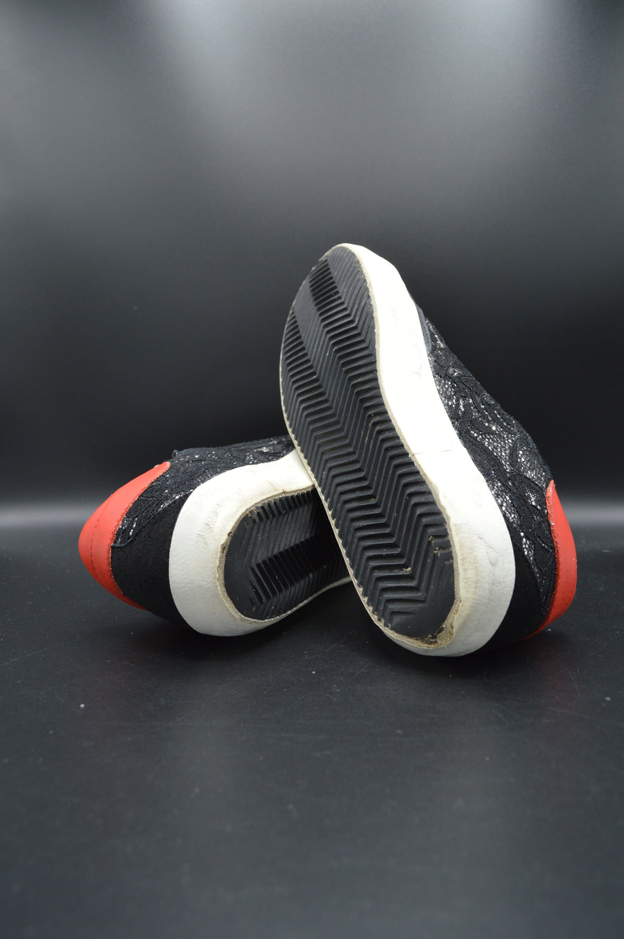 Golden Goose Superstar paillette noir/blanc/rouge/gris - T36