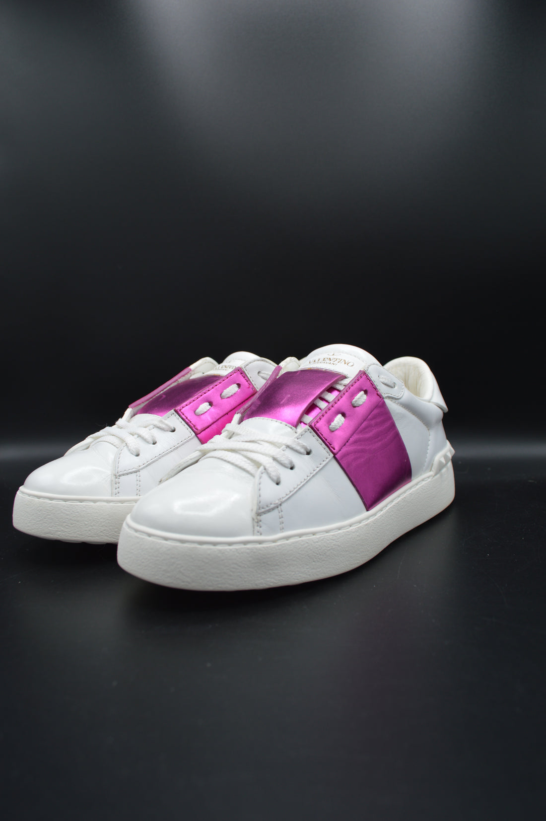 Valentino Open blanc/rose metal - T36
