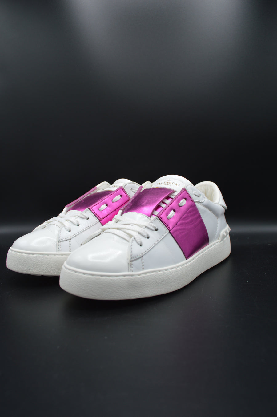 Valentino Open blanc/rose metal - T36