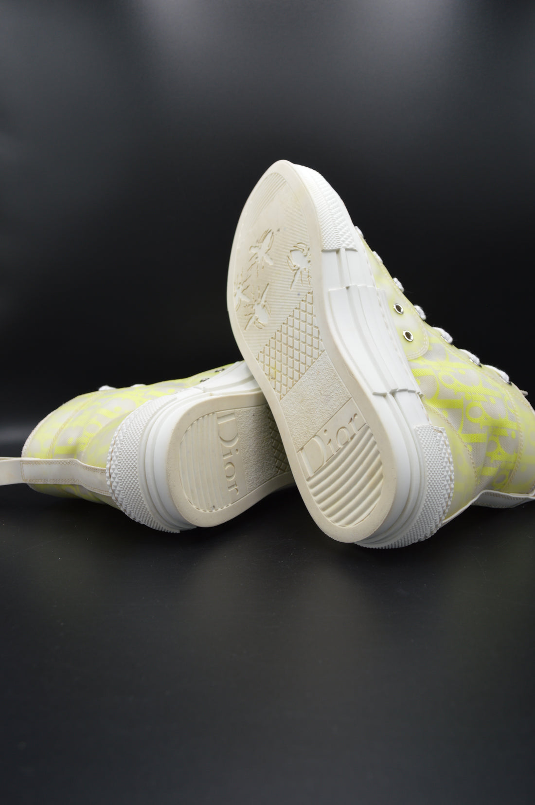 Dior B23 blanc/jaune - T37