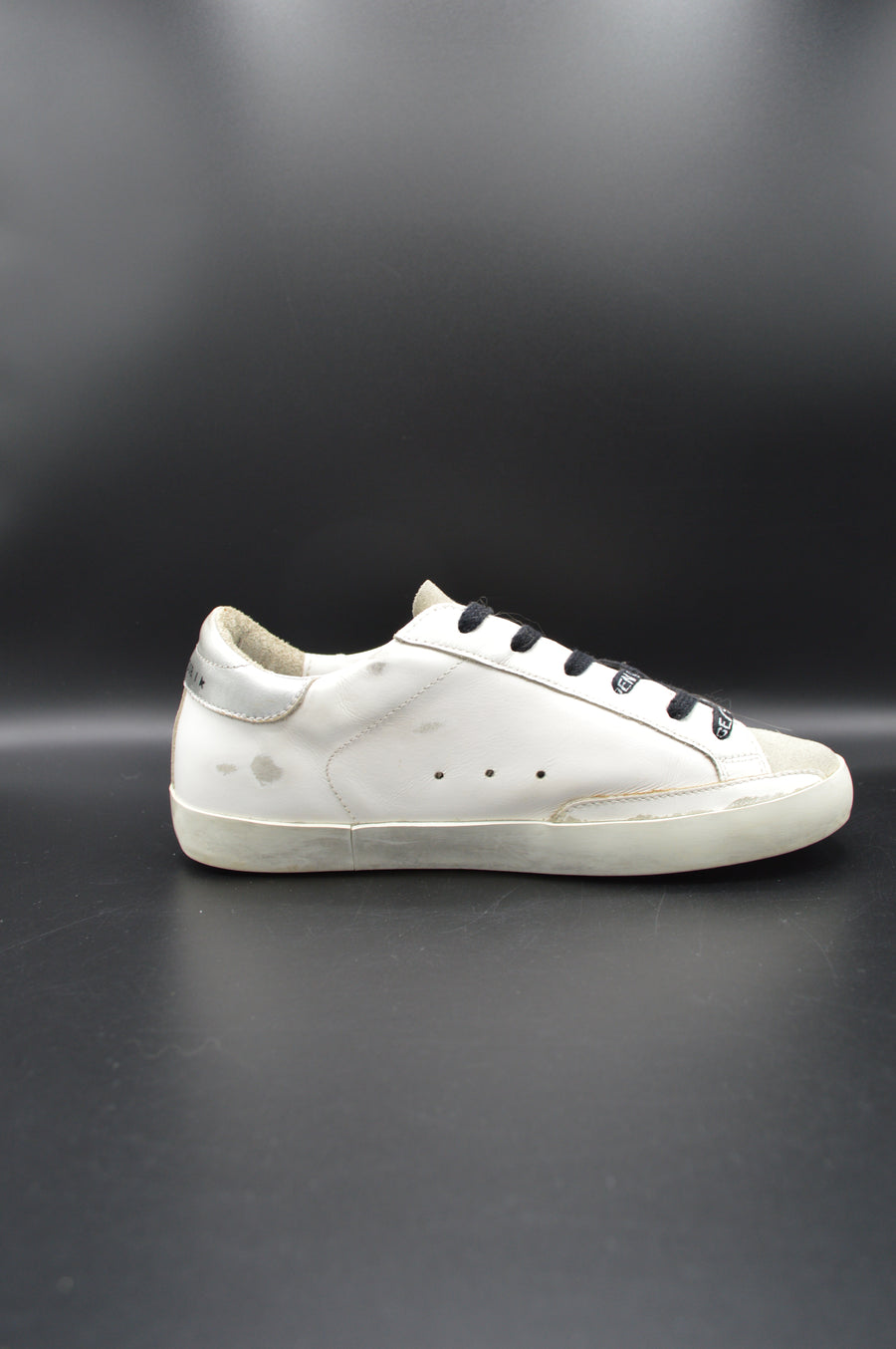 Golden Goose Superstar blanc/gris/argent - T36