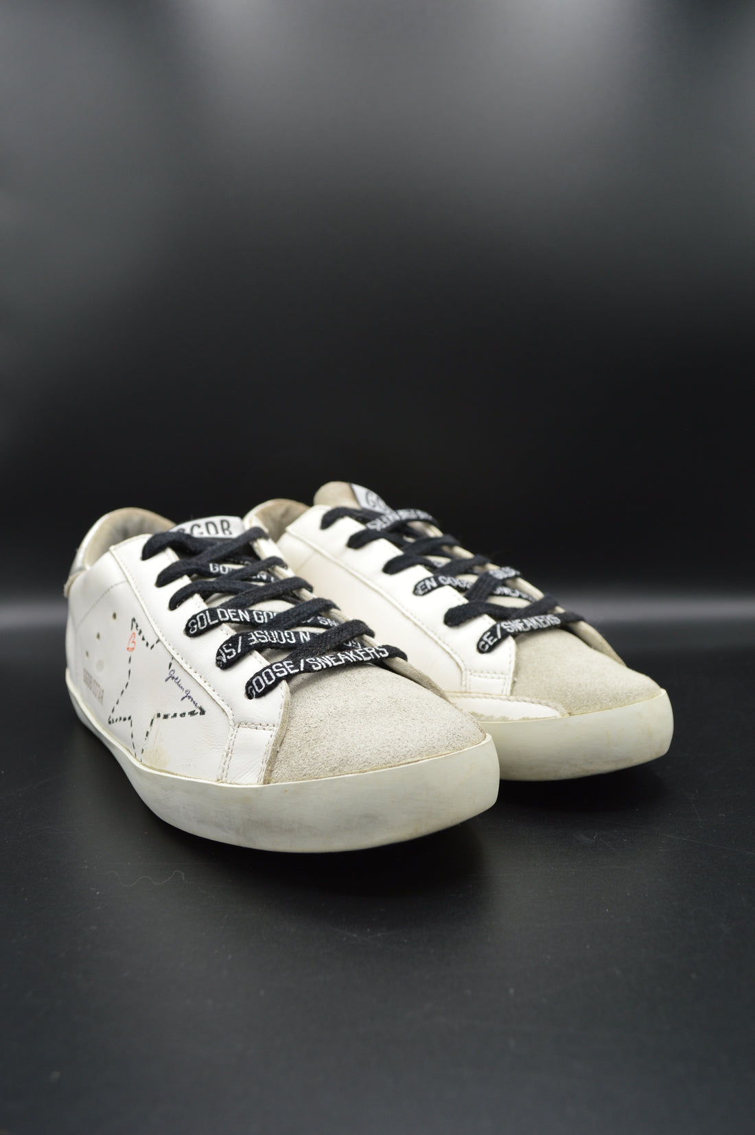 Golden Goose Superstar blanc/gris/argent - T36