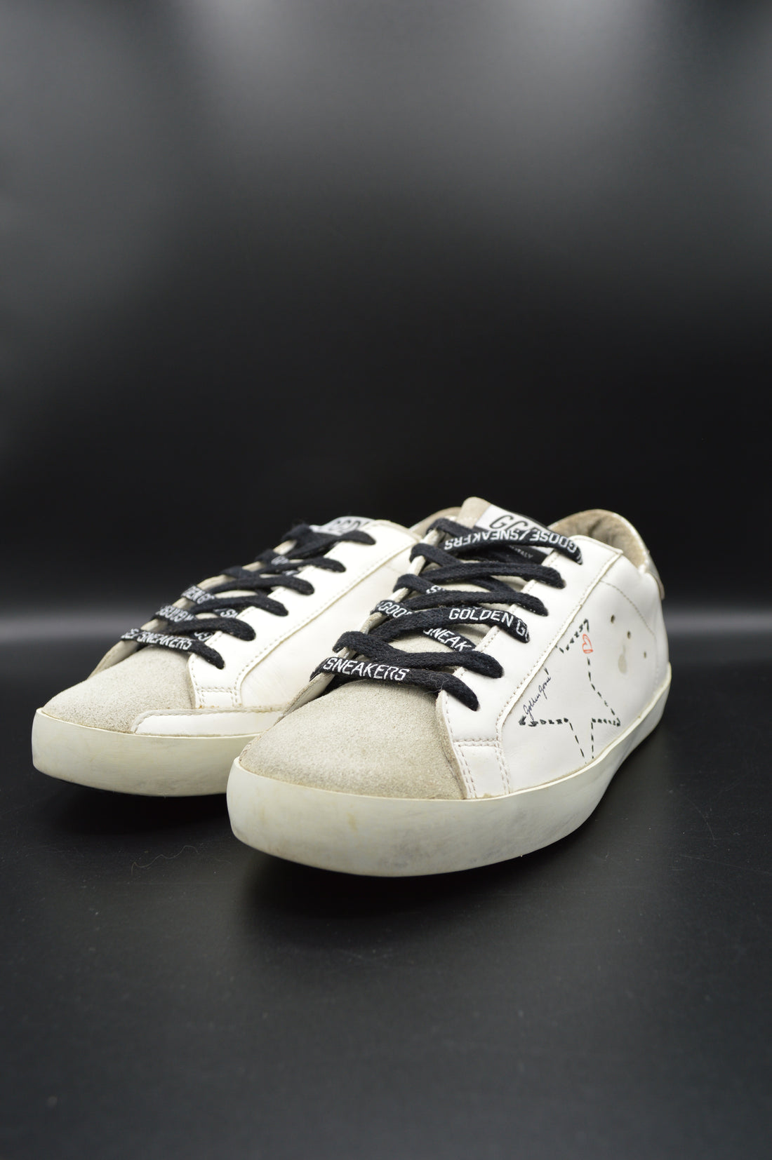 Golden Goose Superstar blanc/gris/argent - T36