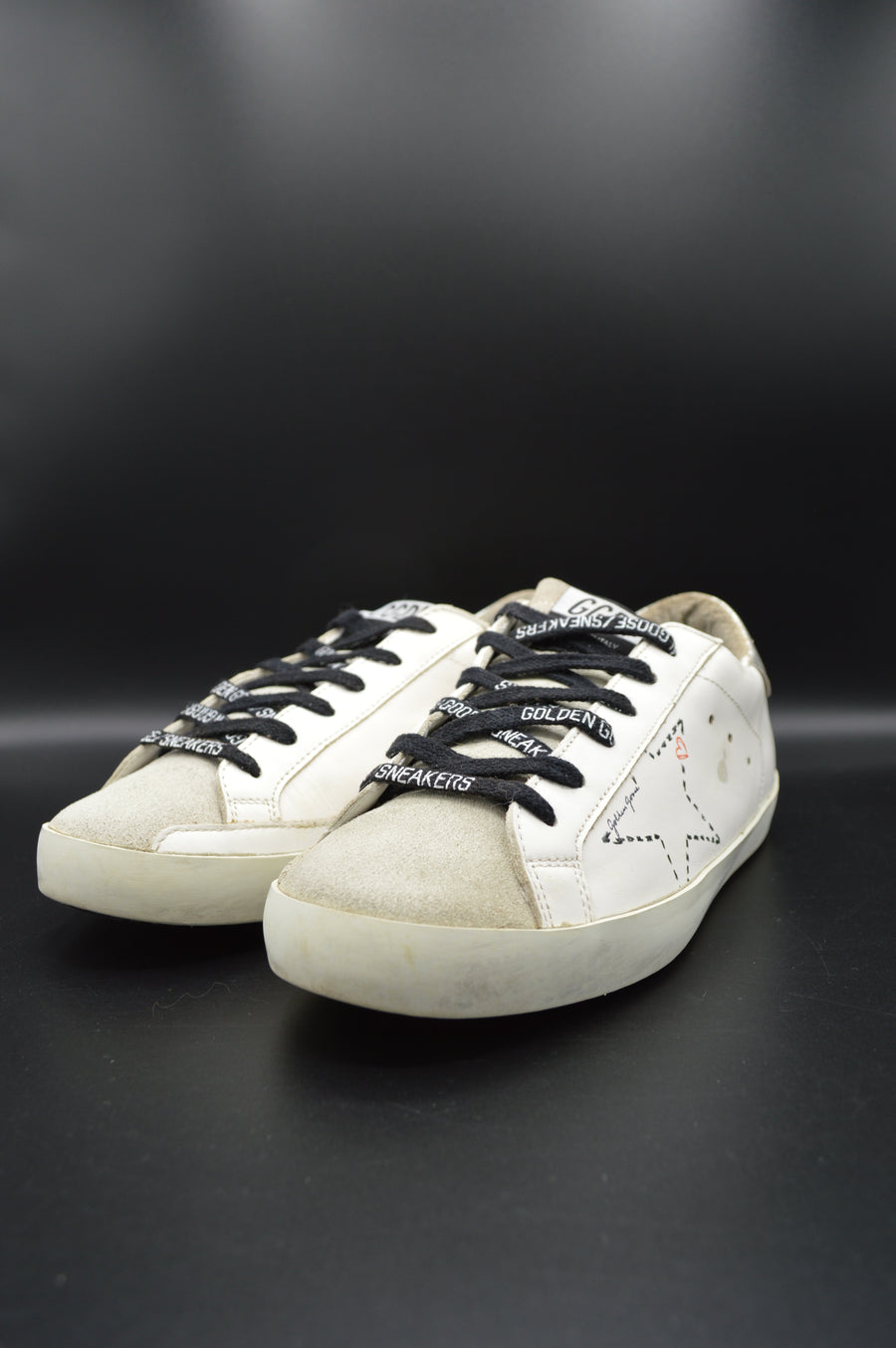 Golden Goose Superstar blanc/gris/argent - T36