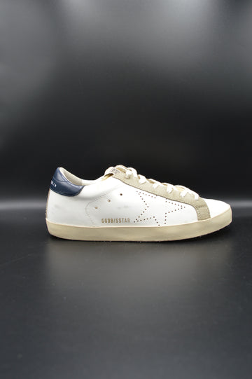 Golden Goose Superstar blanc/bleu marine/beige/gris - T38