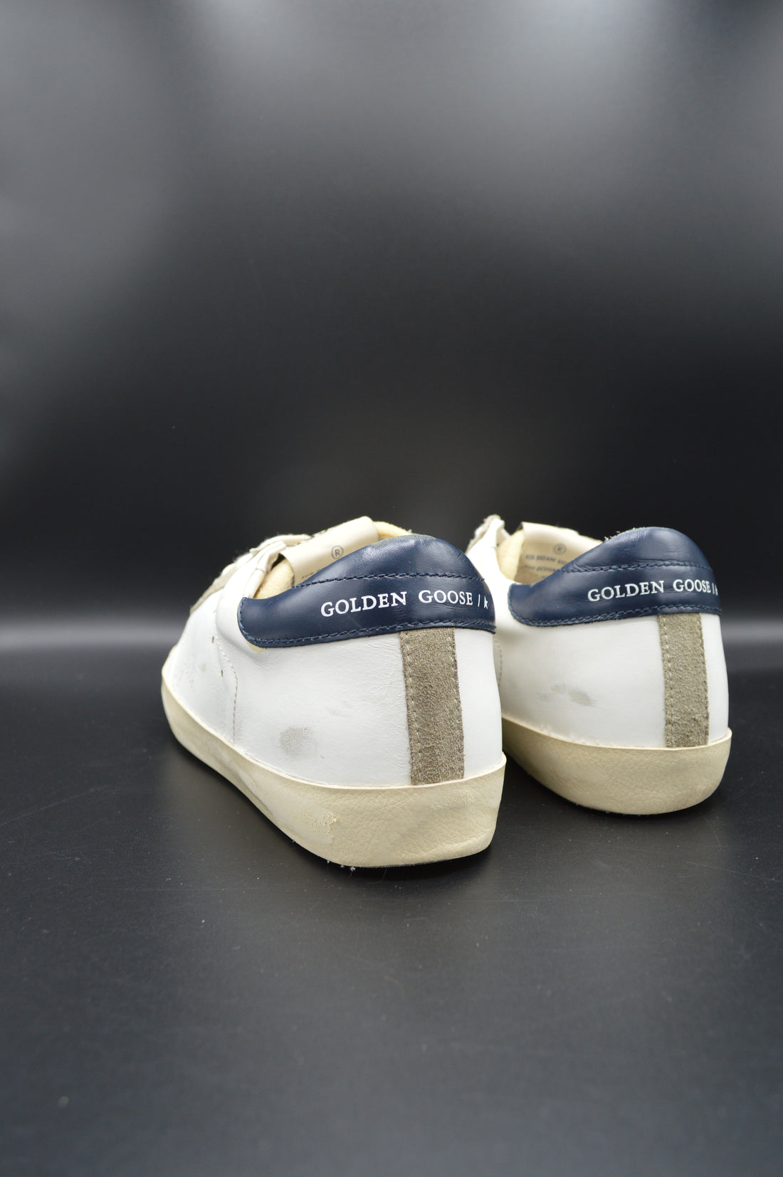 Golden Goose Superstar blanc/bleu marine/beige/gris - T38
