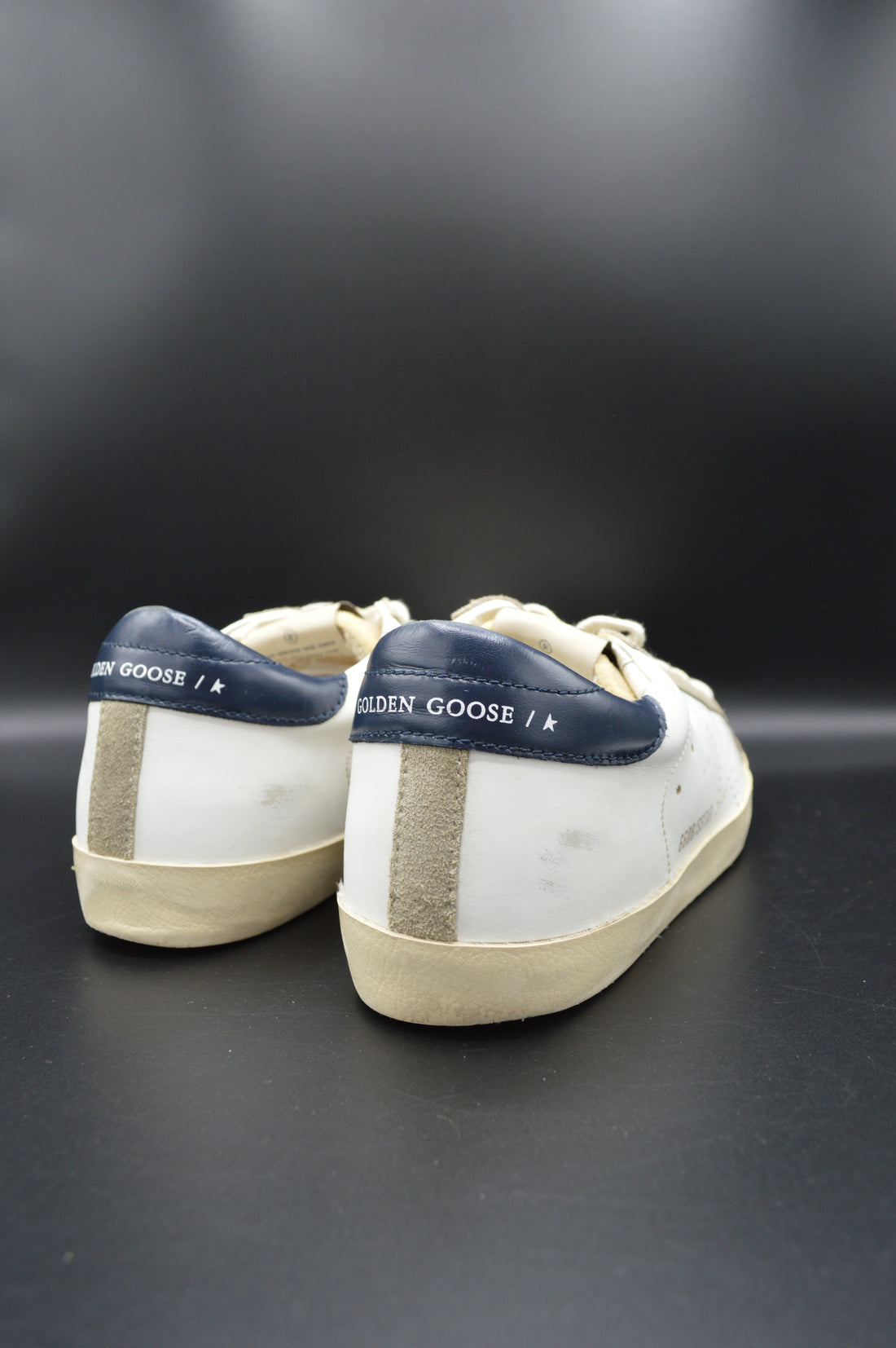 Golden Goose Superstar blanc/bleu marine/beige/gris - T38