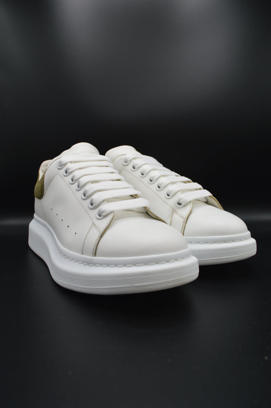 Alexander Mcqueen Oversize blanc/kaki - T41