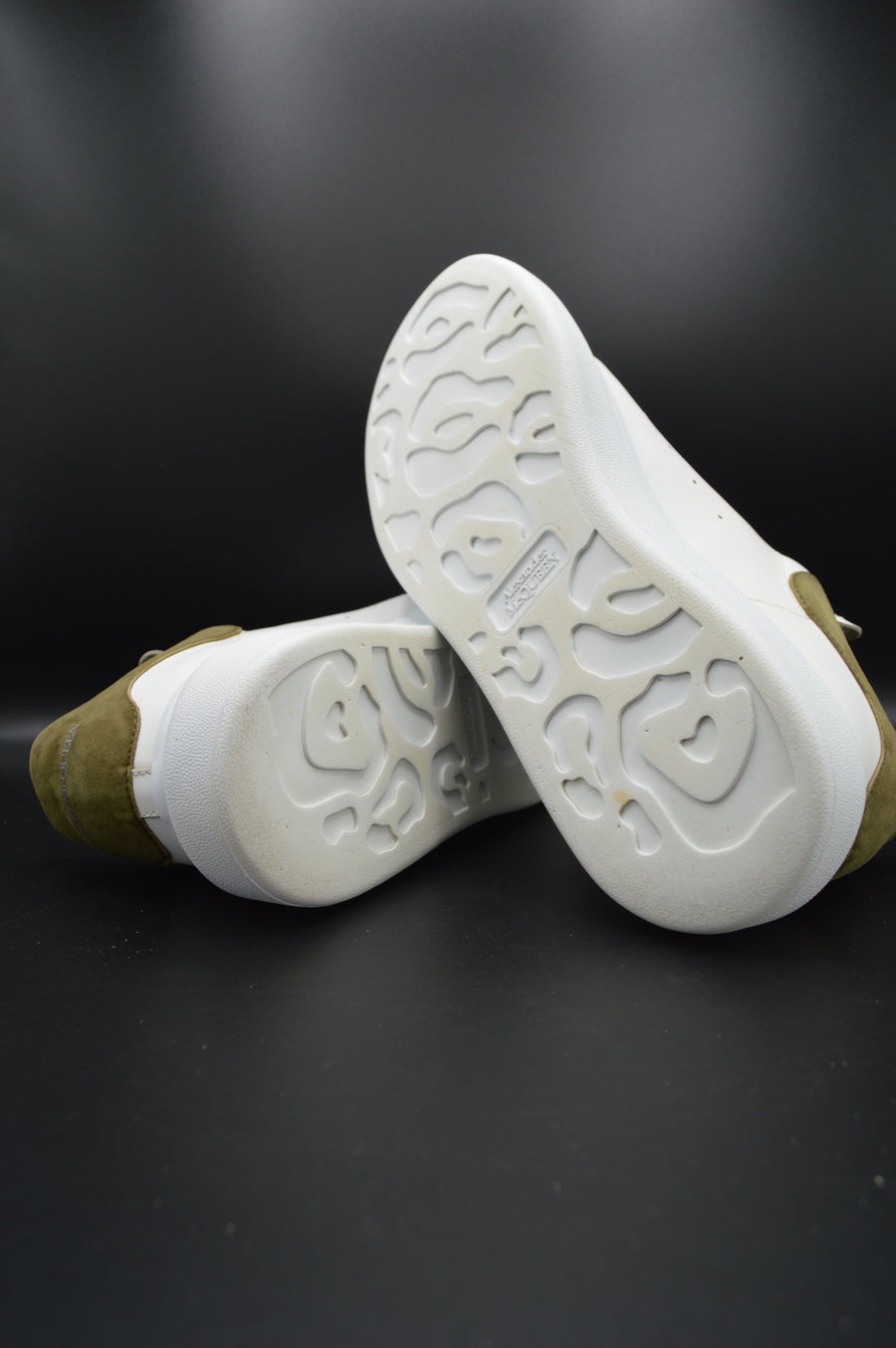 Alexander Mcqueen Oversize blanc/kaki - T41