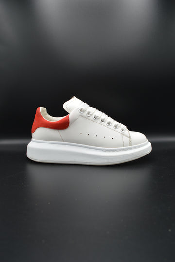 Alexander Mcqueen Oversize blanc/rouge - T35,5