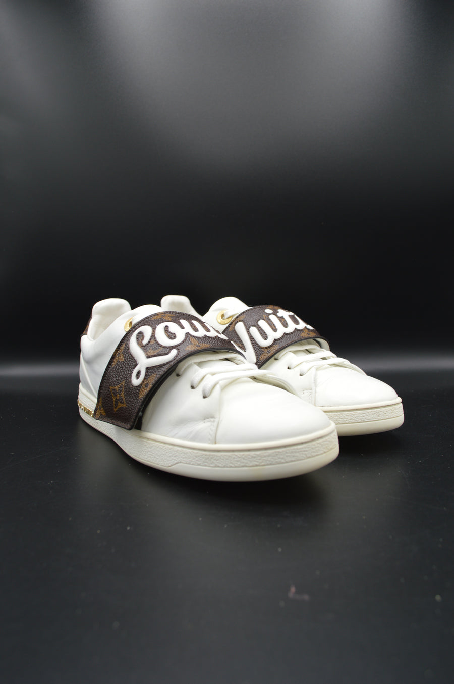 Louis Vuitton Frontrow blanc/monogram marron - T36