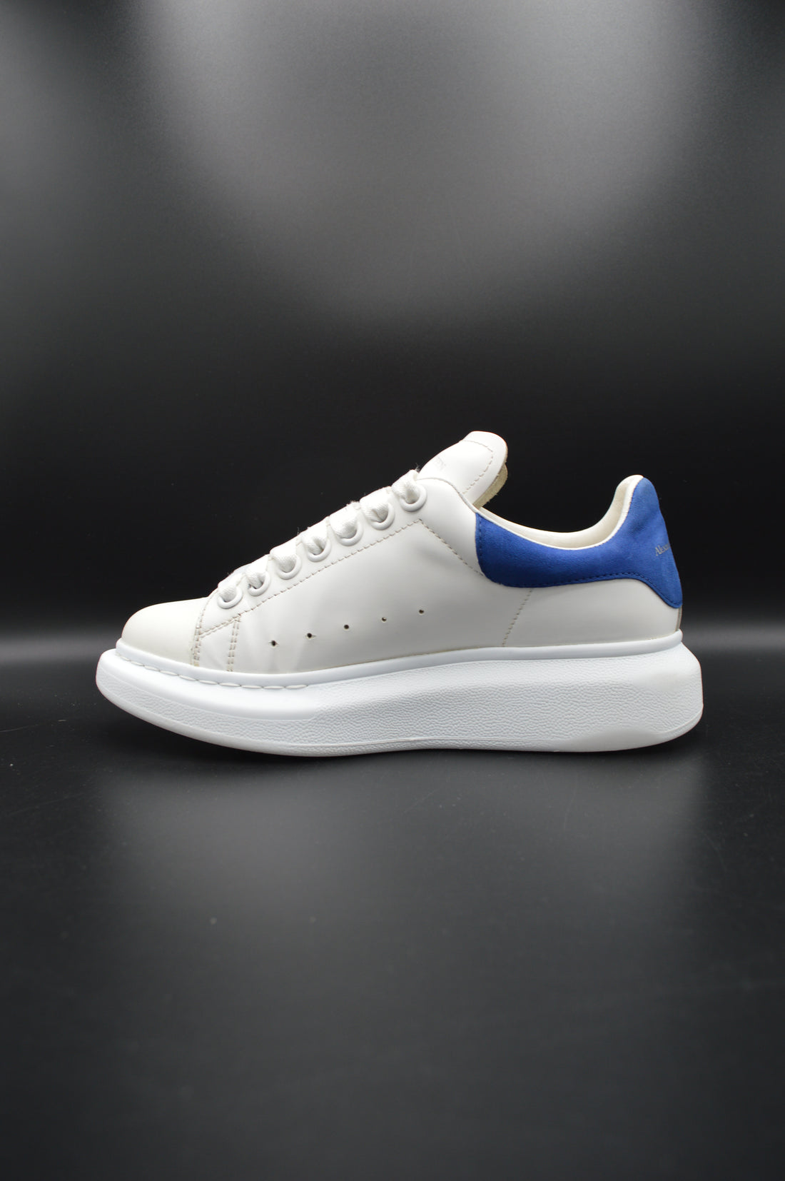 Alexander Mcqueen oversize blanc/bleu - T36
