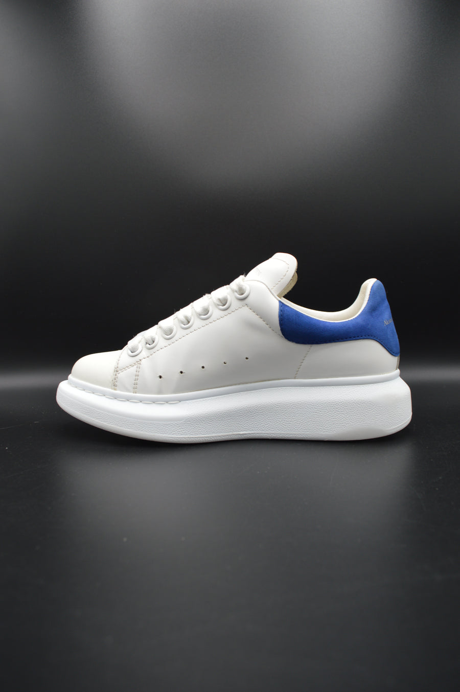 Alexander Mcqueen oversize blanc/bleu - T36