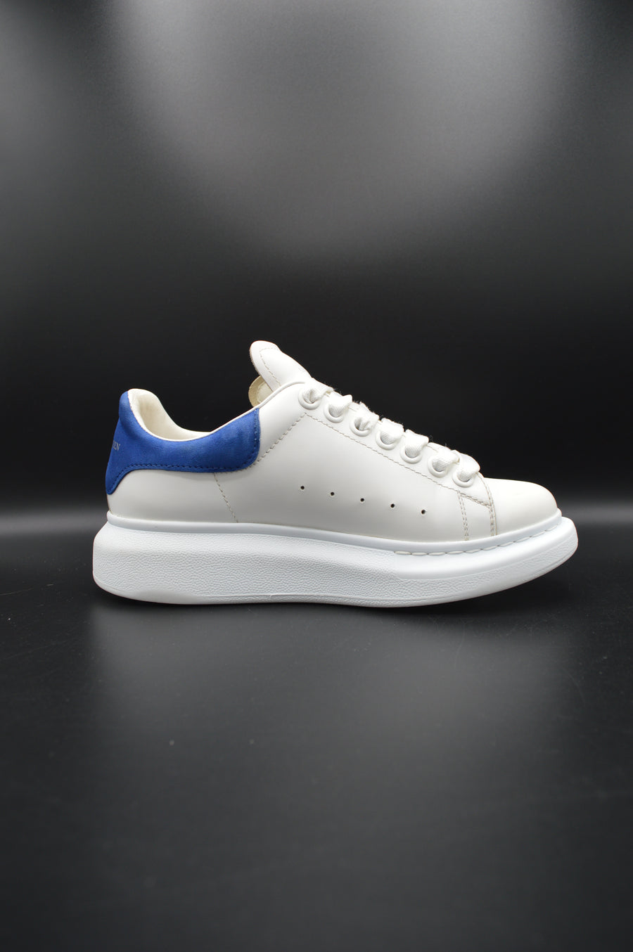 Alexander Mcqueen oversize blanc/bleu - T36