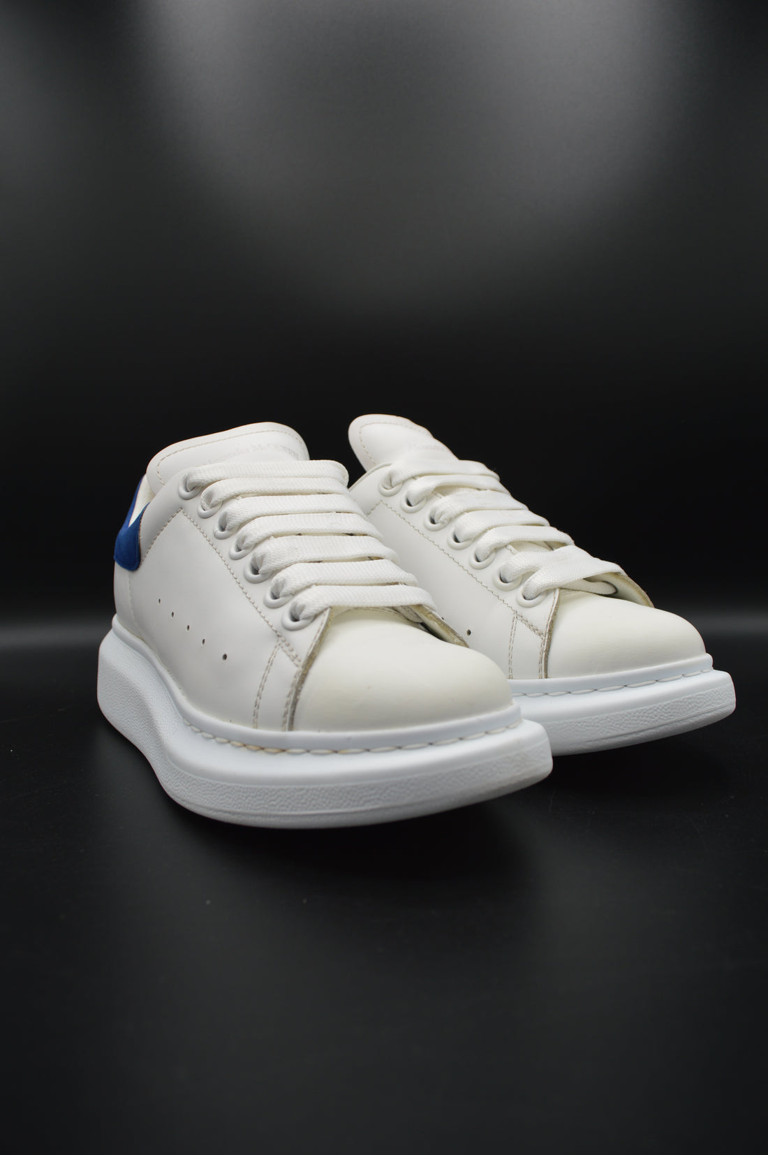 Alexander Mcqueen oversize blanc/bleu - T36