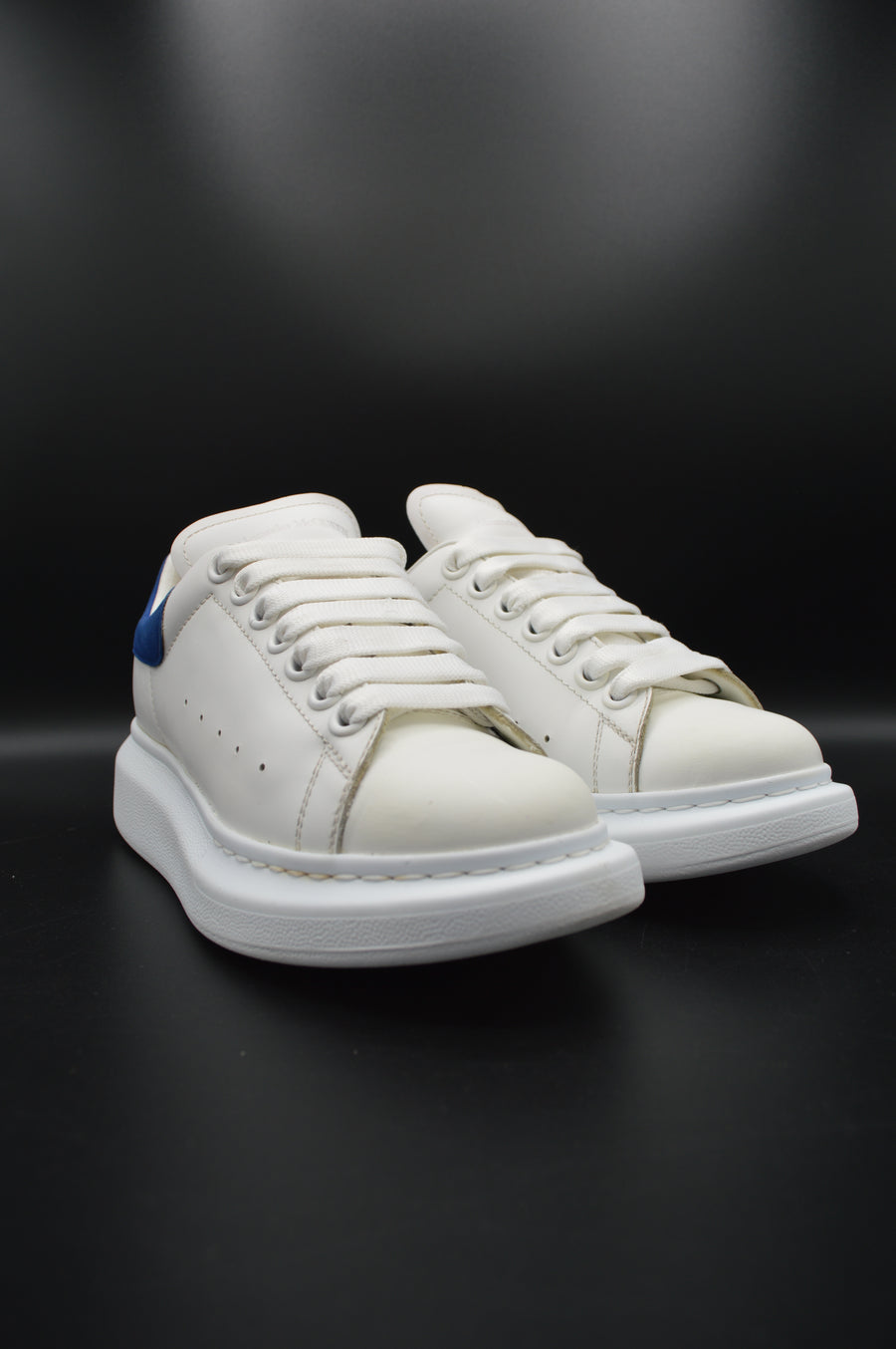 Alexander Mcqueen oversize blanc/bleu - T36