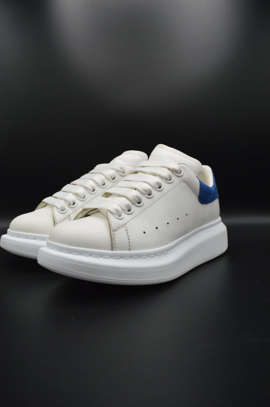 Alexander Mcqueen oversize blanc/bleu - T36