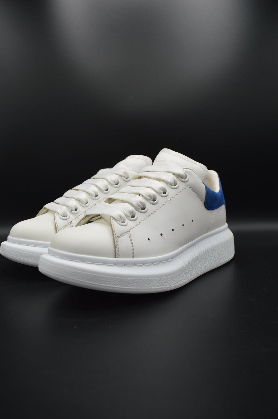 Alexander Mcqueen oversize blanc/bleu - T36