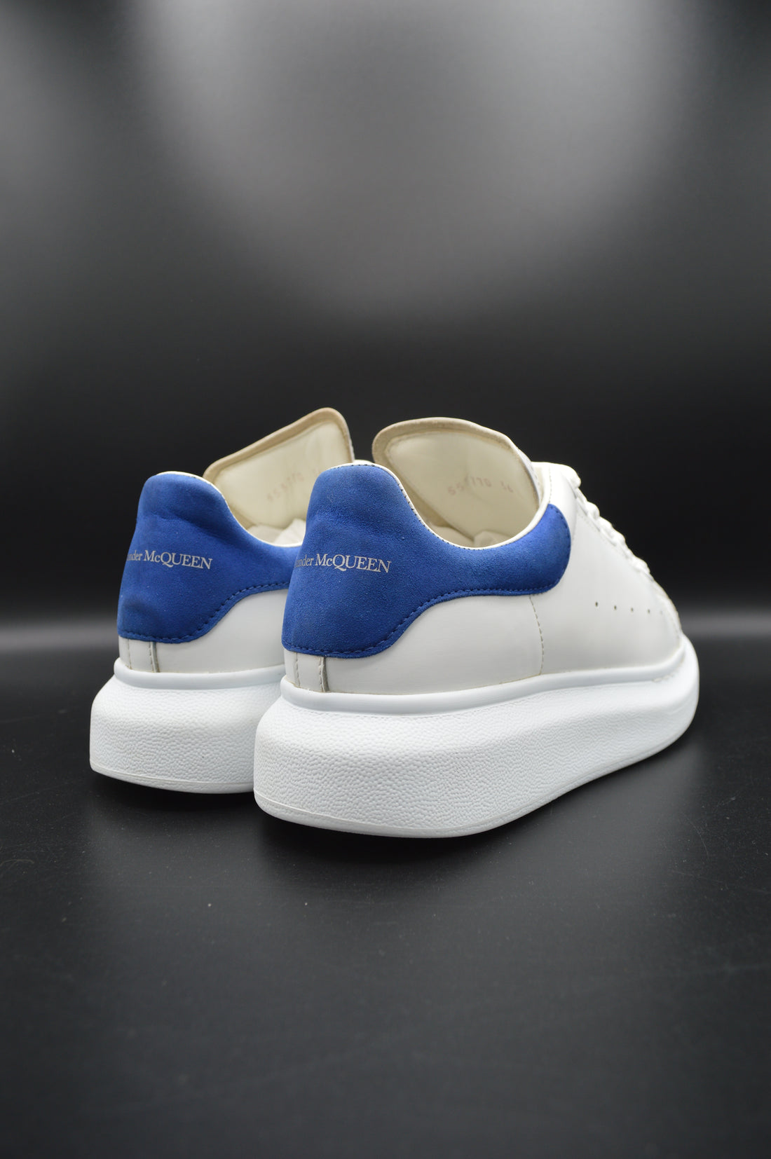 Alexander Mcqueen oversize blanc/bleu - T36
