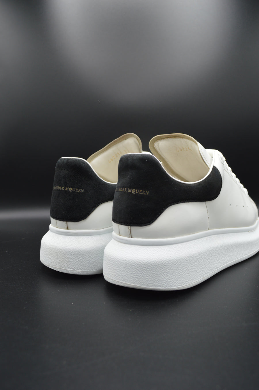 Alexander Mcqueen oversize blanc/ noir - T39