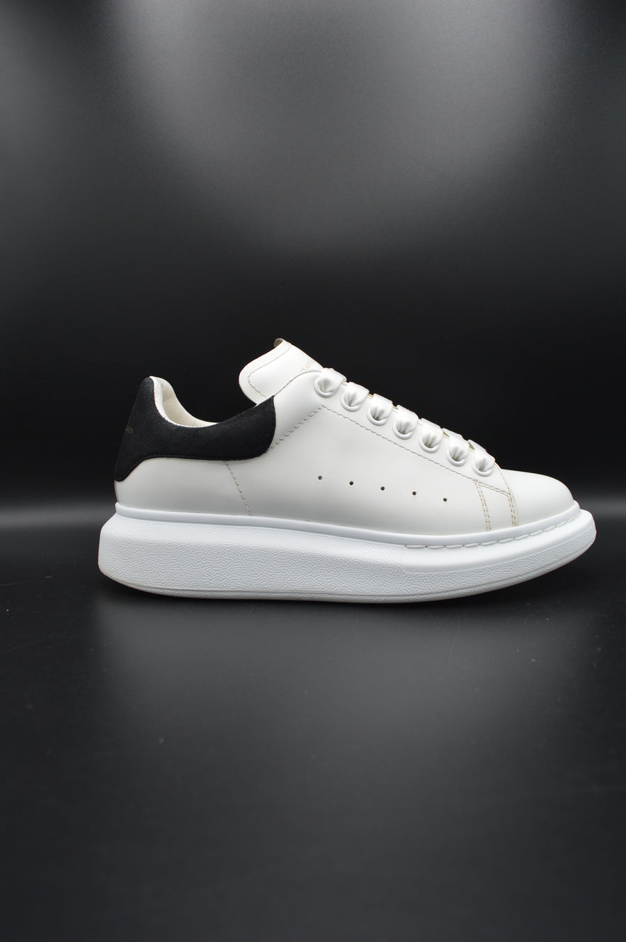 Alexander Mcqueen oversize blanc/noir - T38