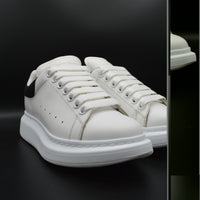 Alexander Mcqueen oversize blanc/noir - T38
