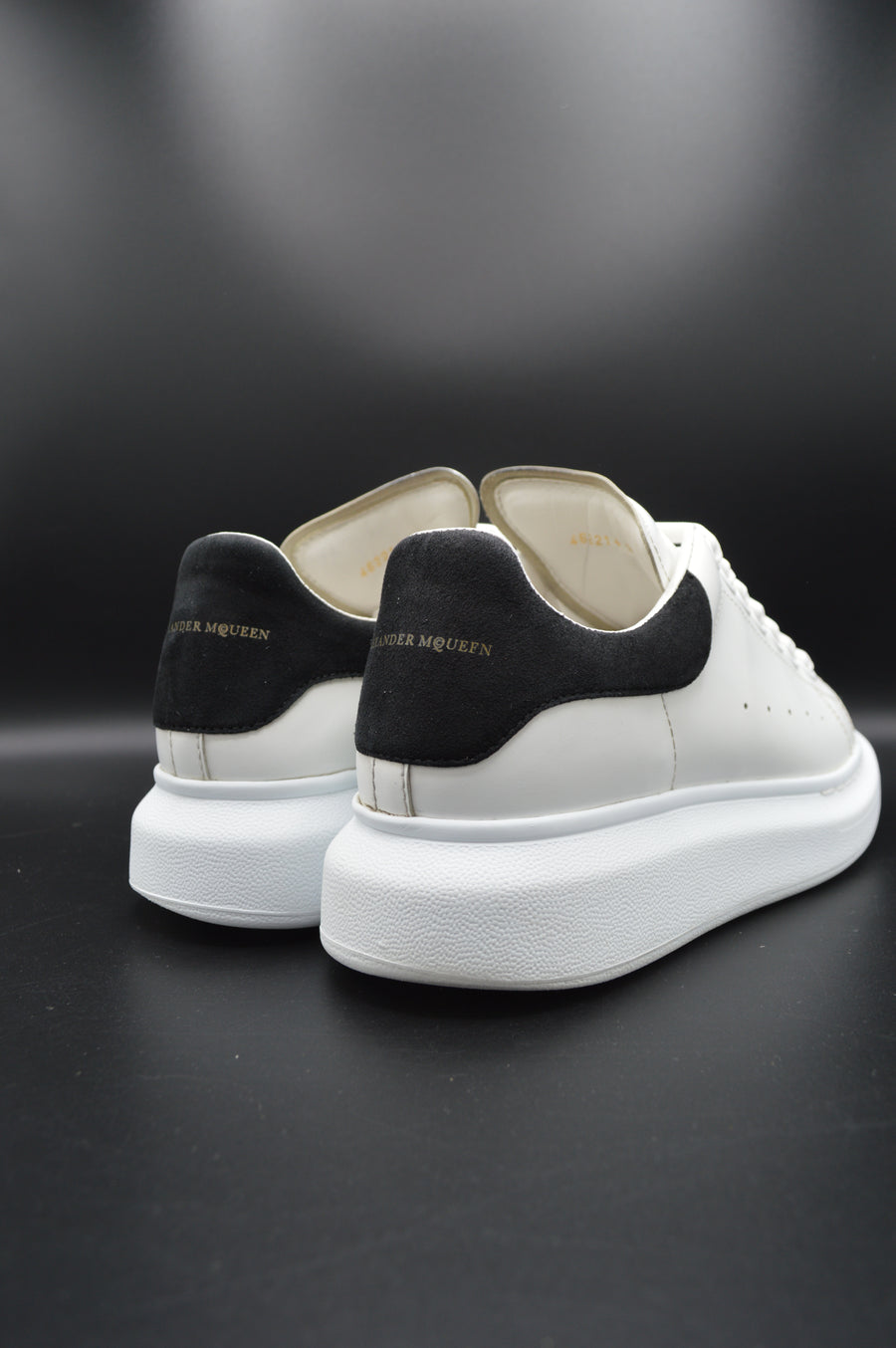 Alexander Mcqueen oversize blanc/noir - T38