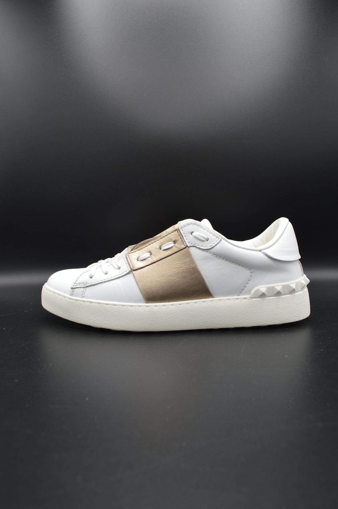 Valentino open blanc/bronze - T38