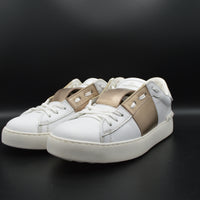Valentino open blanc/bronze - T38