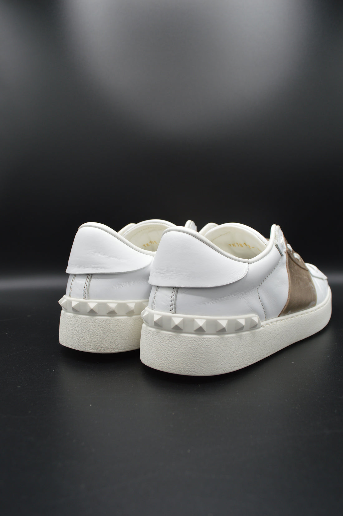 Valentino open blanc/bronze - T38
