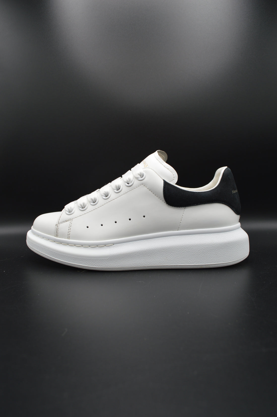 Alexander Mcqueen oversize blanc/noir - T38