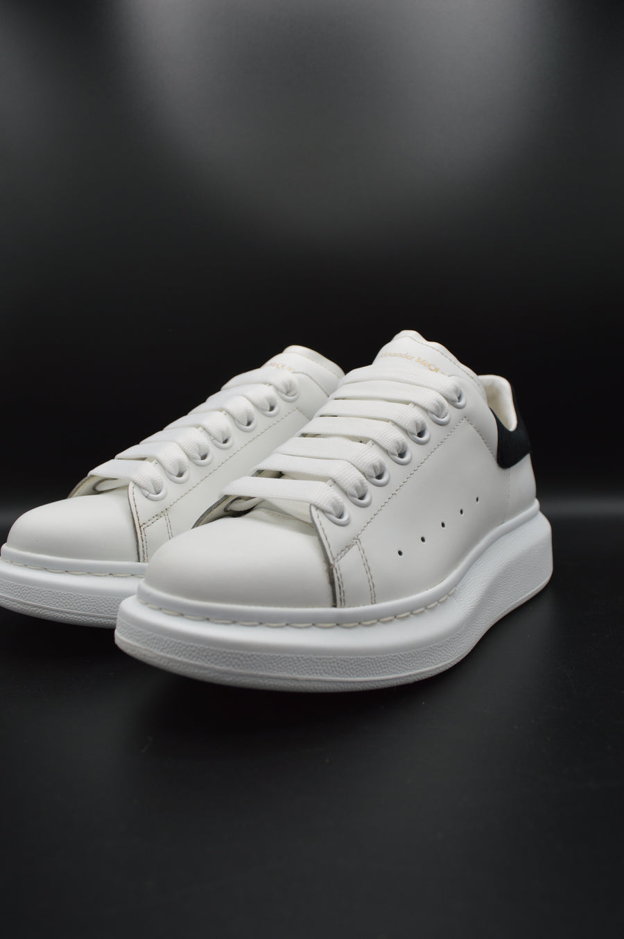 Alexander Mcqueen oversize blanc/noir - T38