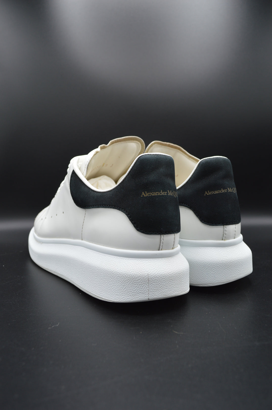 Alexander Mcqueen oversize blanc/noir - T39