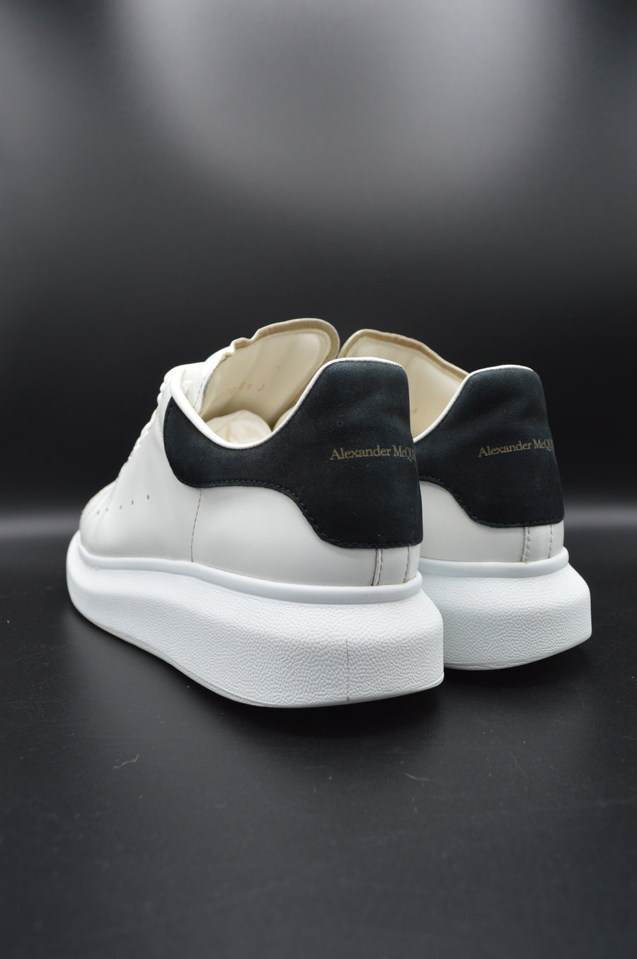 Alexander Mcqueen oversize blanc/noir - T39