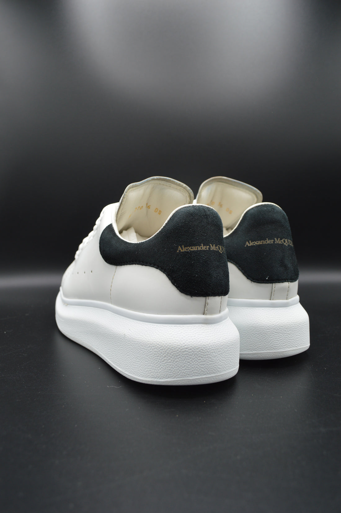 Alexander Mcqueen oversize blanc/noir - T36