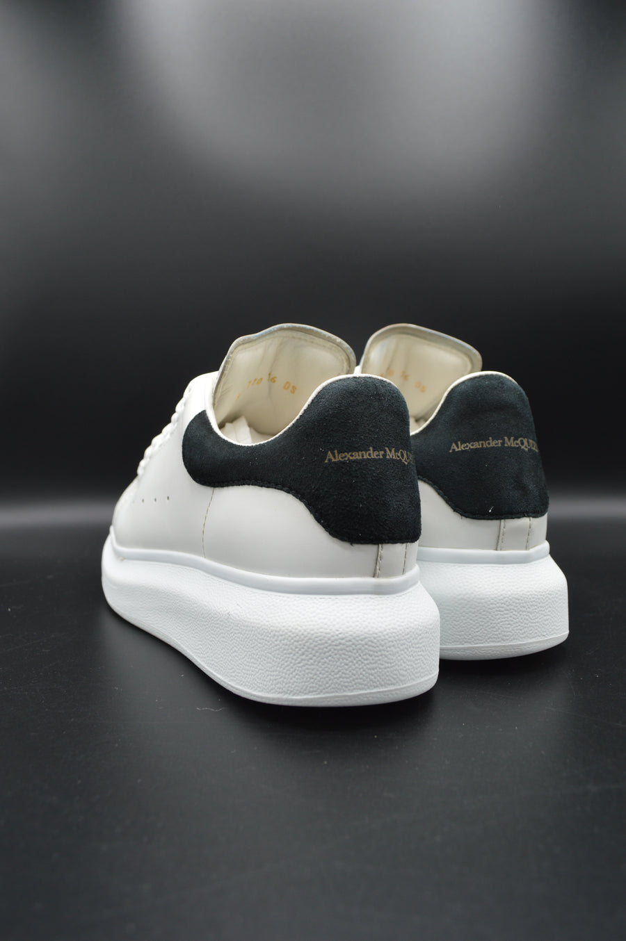 Alexander Mcqueen oversize blanc/noir - T36