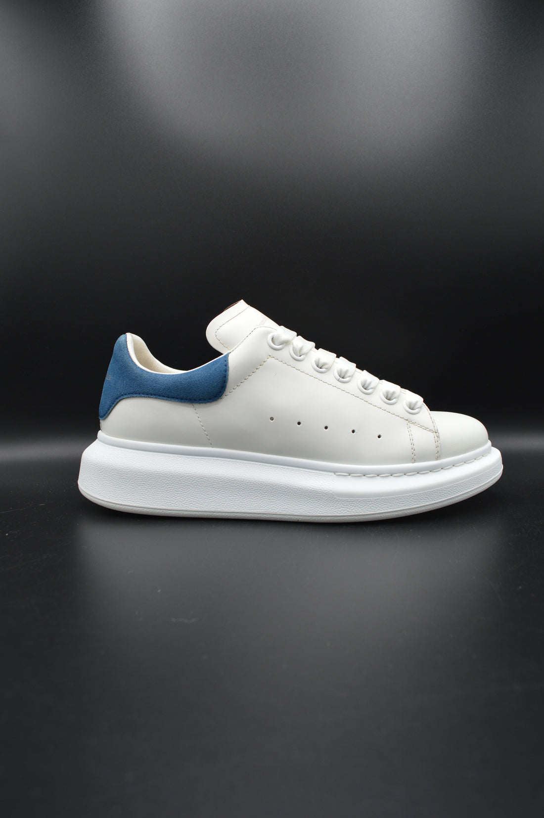 Alexander Mcqueen oversize blanc/bleu marine -T38