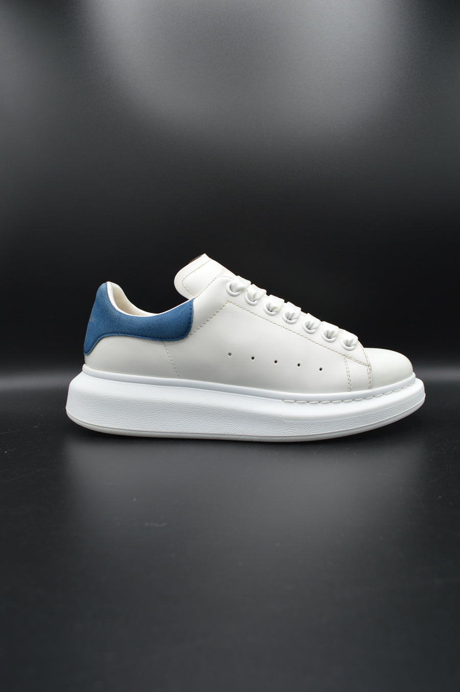 Alexander Mcqueen oversize blanc/bleu marine -T38
