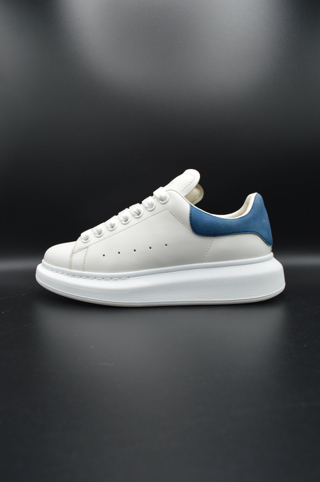 Alexander Mcqueen oversize blanc/bleu marine -T38