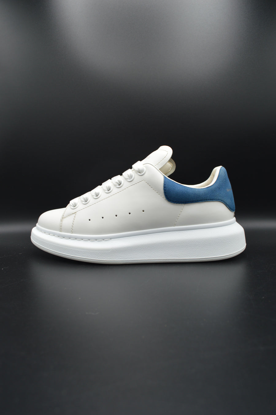 Alexander Mcqueen oversize blanc/bleu marine -T38