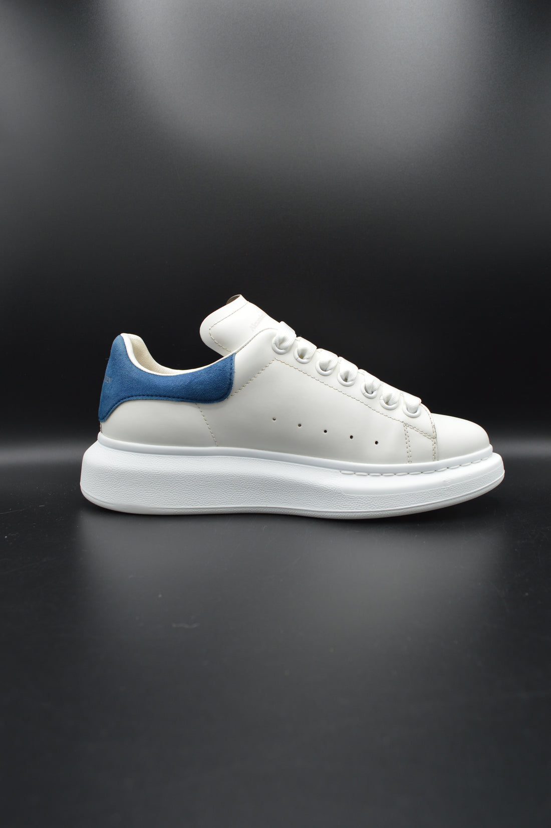 Alexander Mcqueen oversize blanc/bleu marine -T38
