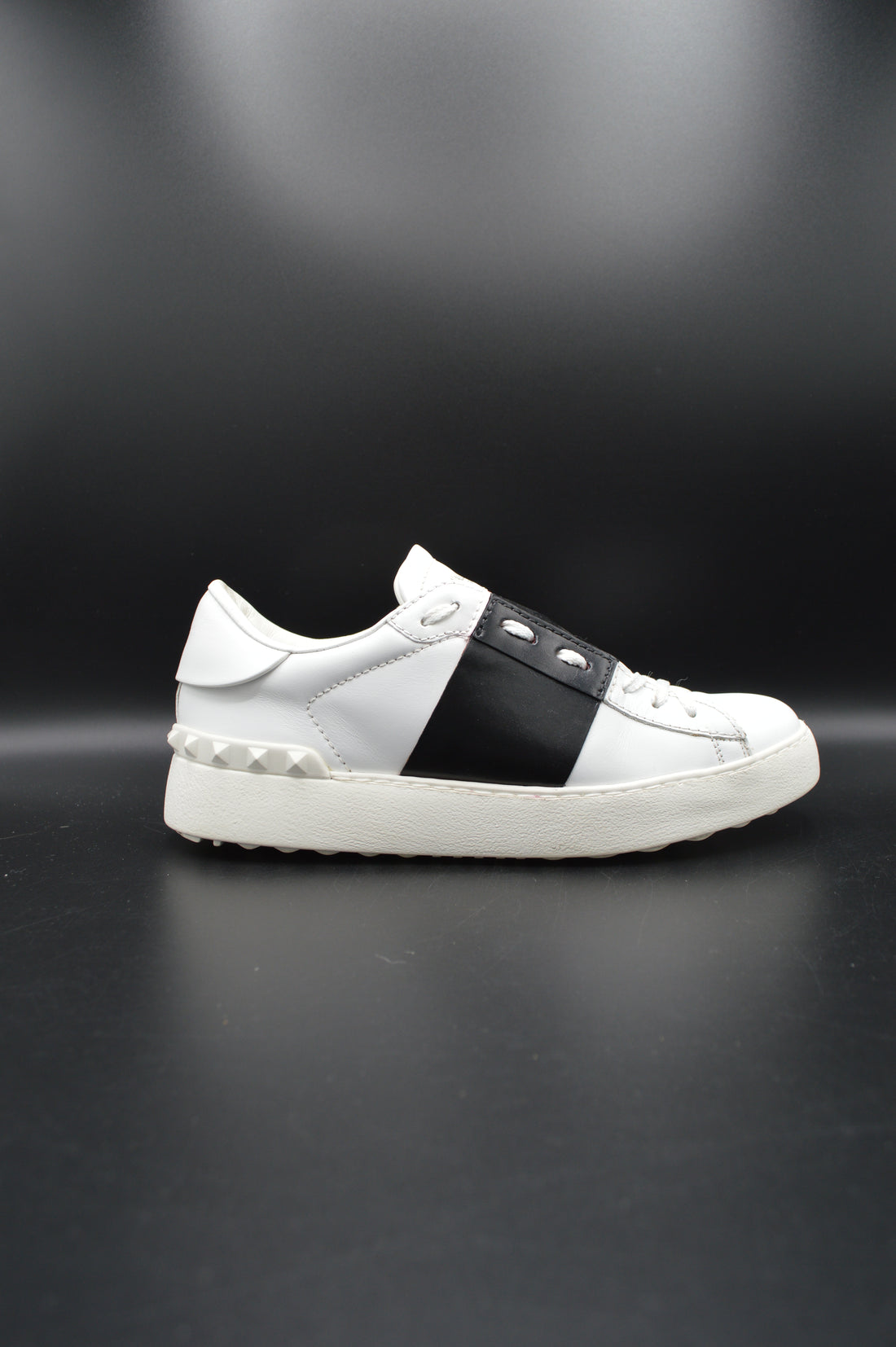 Valentino open blanc/noir - T36