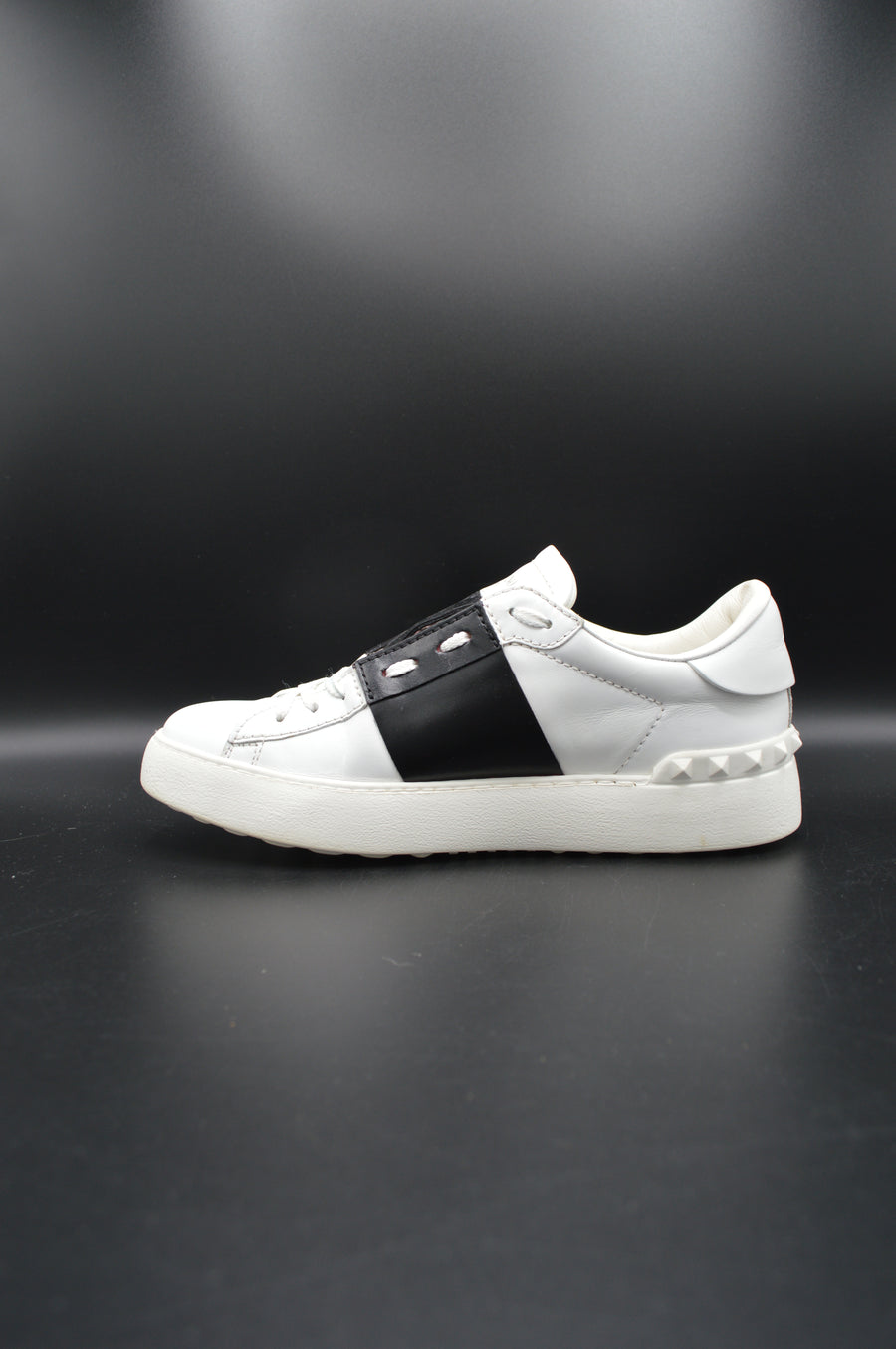 Valentino open blanc/noir - T36
