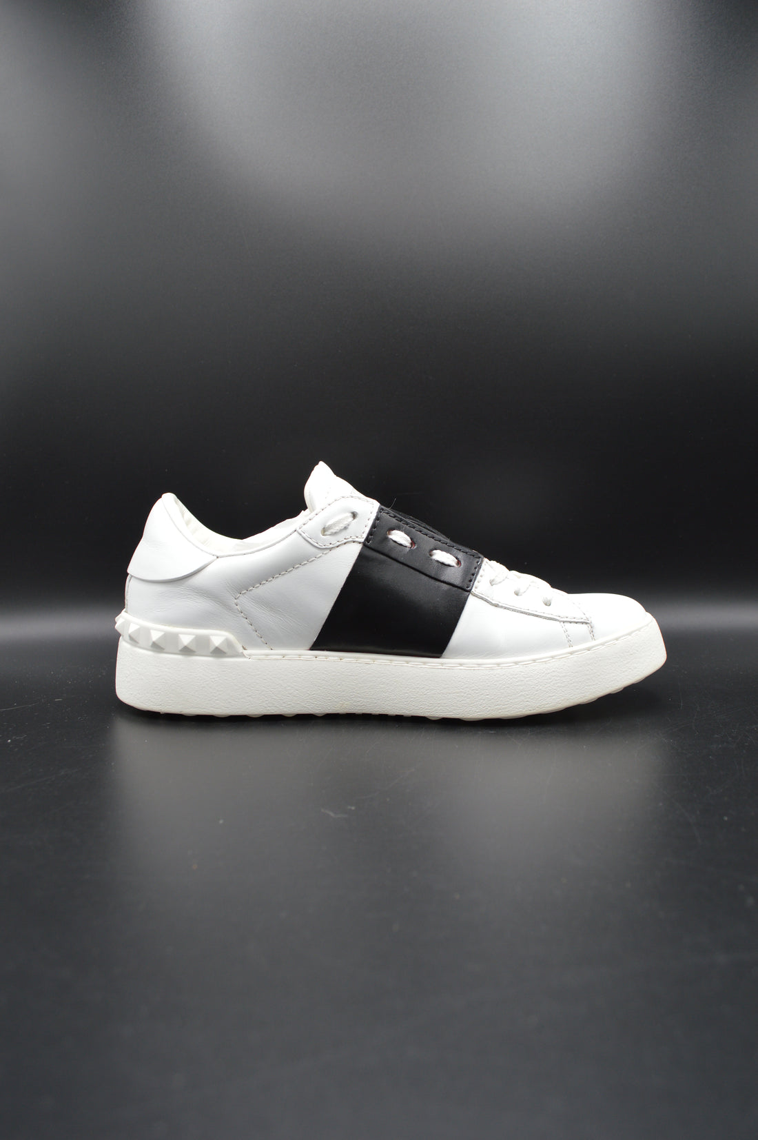 Valentino open blanc/noir - T36